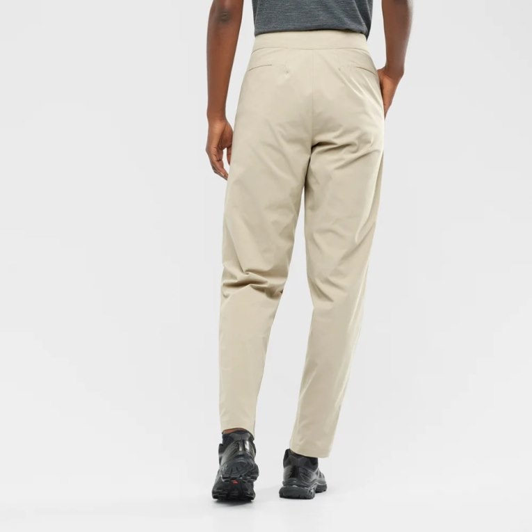 Cream Salomon Wayfarer City Women's Sport Pants | IE GO1582